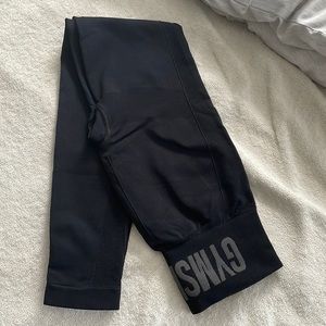 Gymshark flex leggings in black marl
